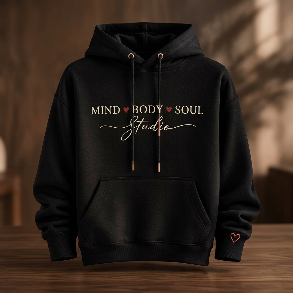 Signature Hoodie — Black